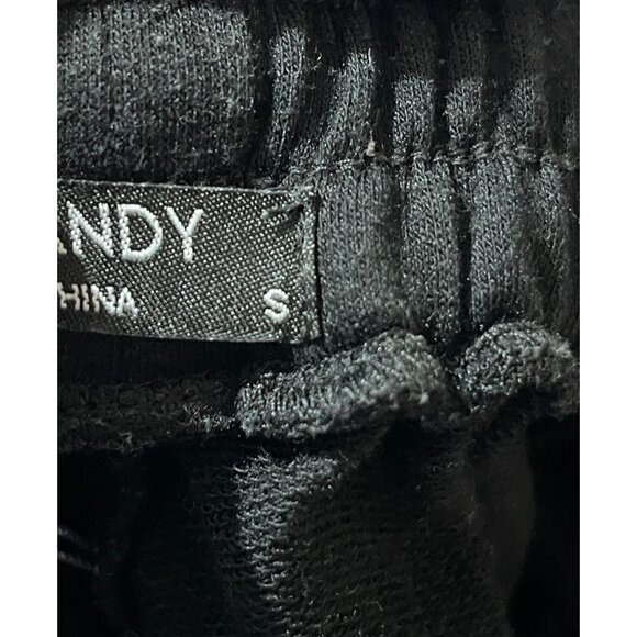 Coofandy Women's Elastic Waist Lounge Shorts Black Pull-On Size S Small - Picture 5 of 7